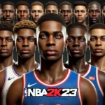 NBA 2K23 Adama Sanogo Cyberface