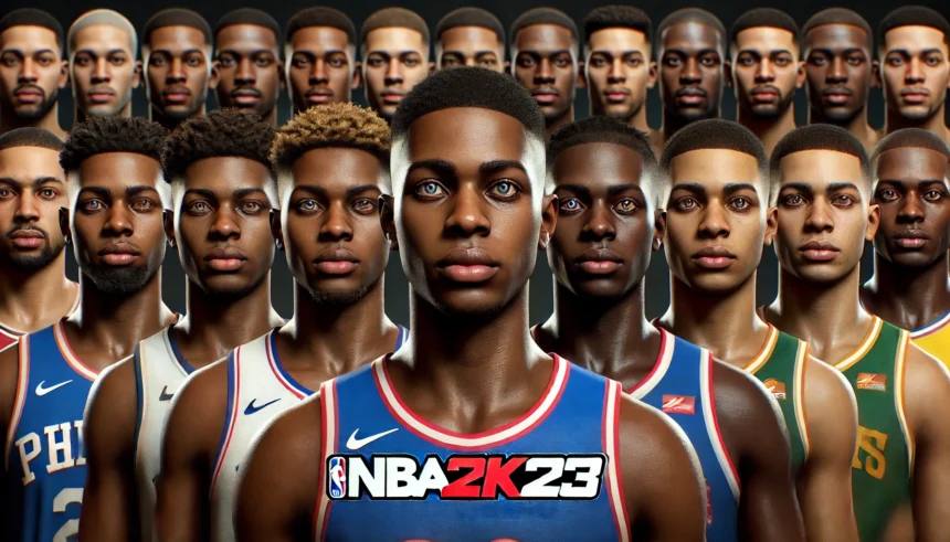 NBA 2K23 Adama Sanogo Cyberface