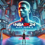 NBA 2K24 Alex Sarr Cyberface