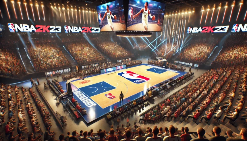 nba 2k23 court concept